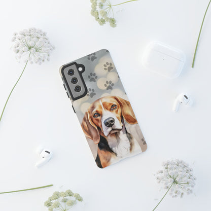 Beagle Phone Case by Tough Cases (Apple iPhone, Samsung Galaxy, and Google Pixel) Beagle