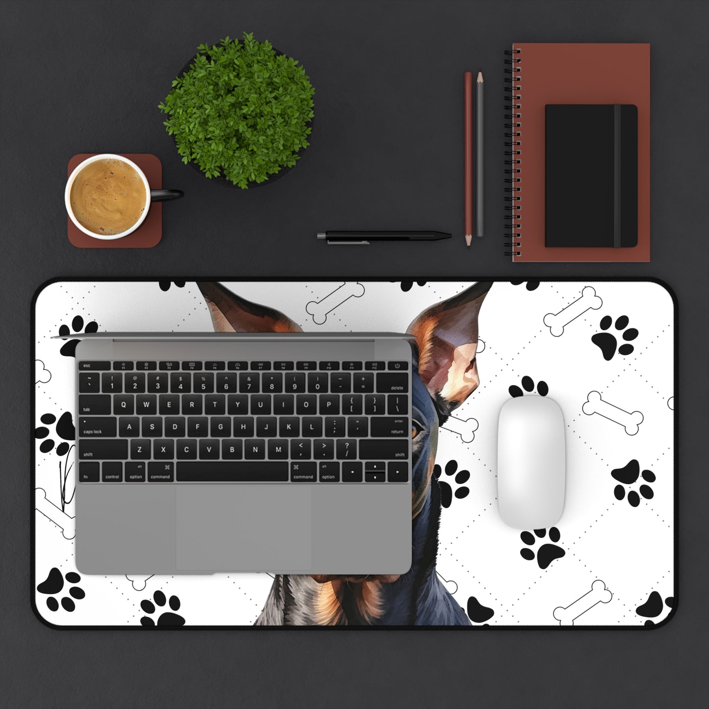 Doberman Pinscher Desk Mat