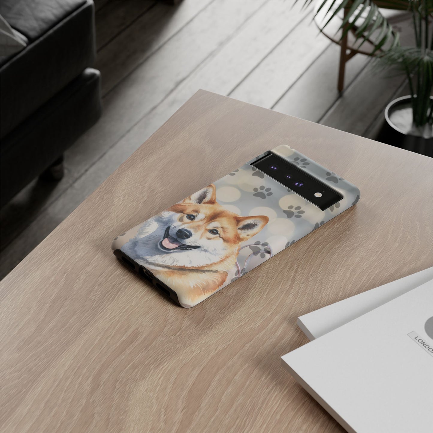 Shiba Inu Phone Case by Tough Cases (Apple iPhone, Samsung Galaxy, and Google Pixel)