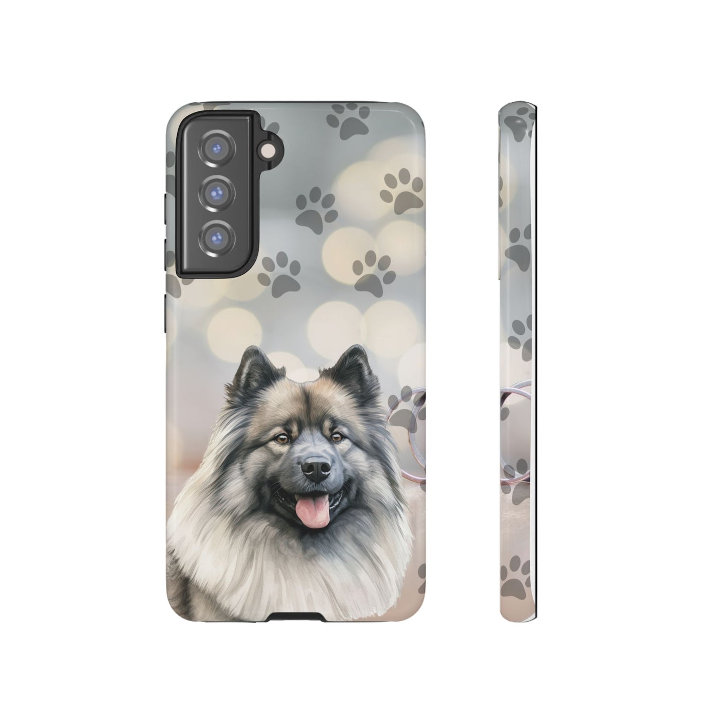 Keeshond Phone Case by Tough Cases ( Apple iPhone, Samsung Galaxy, and Google Pixel)