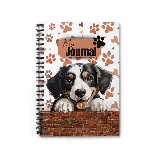 Appenzeller Sennenhund Spiral Notebook - Ruled Line