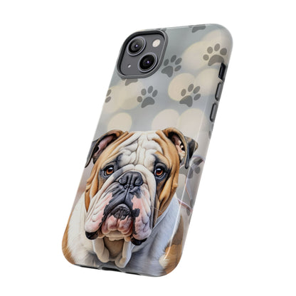 Bull Dog Phone Case by Tough Cases (Apple iPhone, Samsung Galaxy, and Google Pixel)