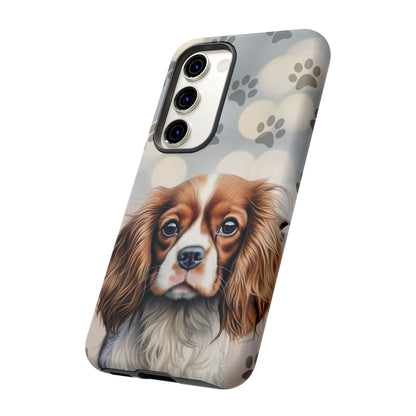 Cavalier King Charles Spaniel phone case by Tough Cases (Apple iPhone, Samsung Galaxy, and Google Pixel)