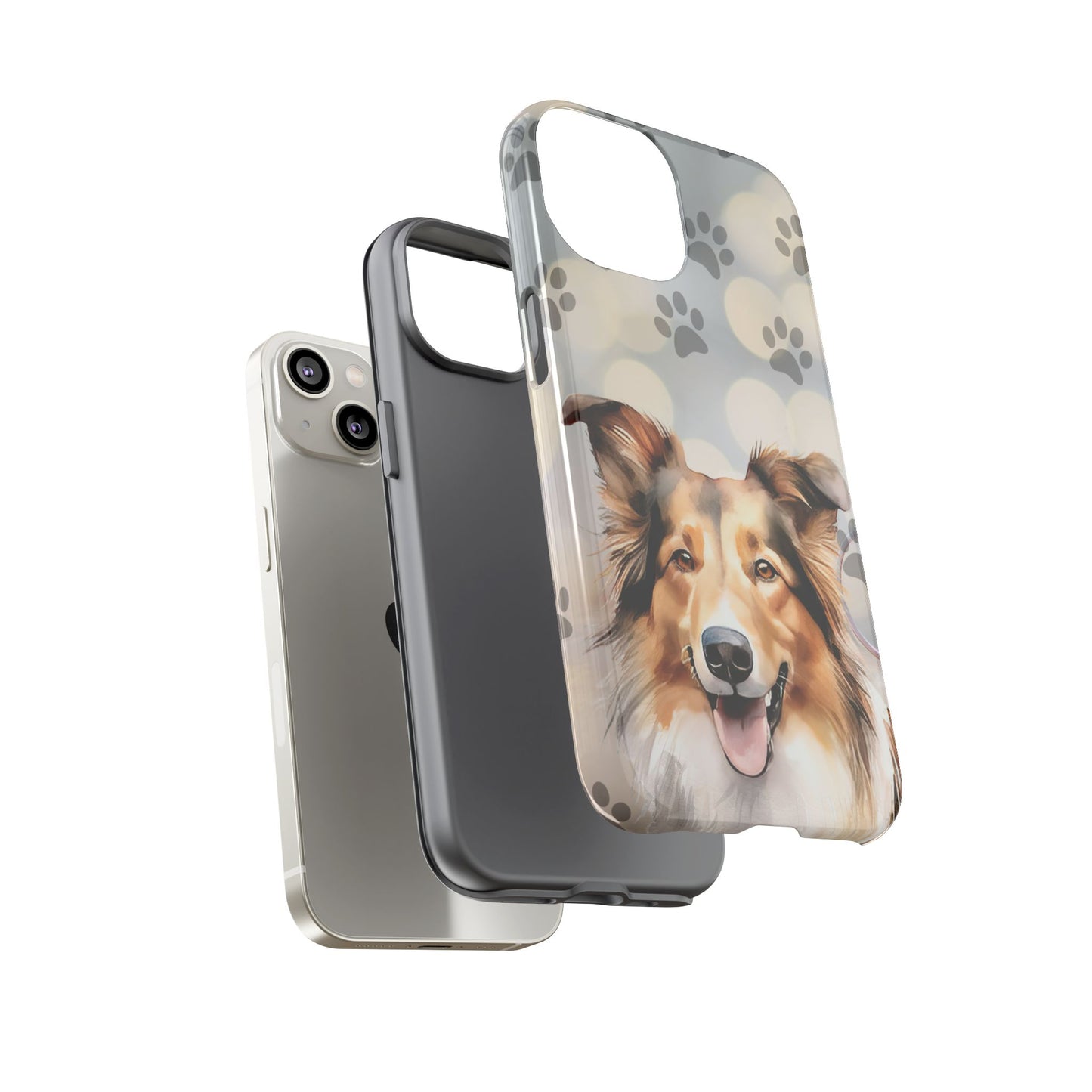 Collie Phone Case by Tough Cases (Apple iPhone, Samsung Galaxy, and Google Pixel)