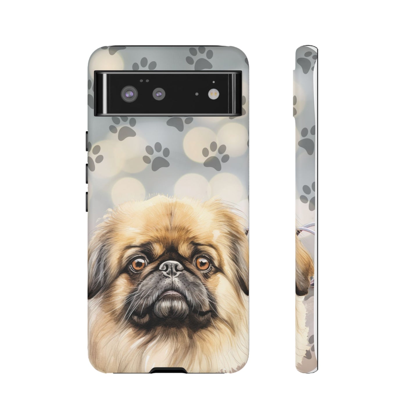 Pekingese by Tough Cases (Apple iPhone, Samsung Galaxy, and Google Pixel devices)