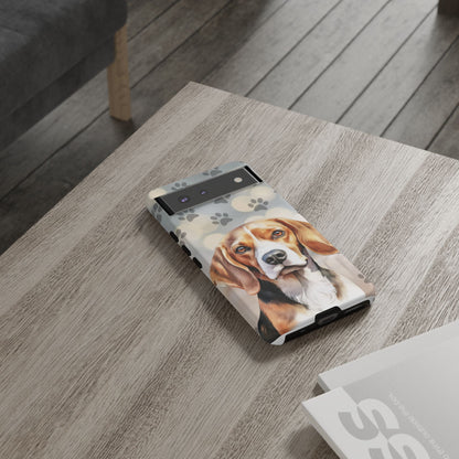Beagle Phone Case by Tough Cases (Apple iPhone, Samsung Galaxy, and Google Pixel) Beagle