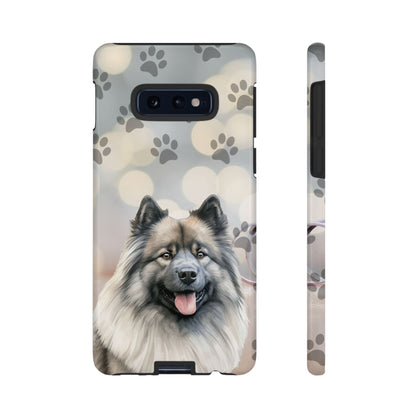 Keeshond Phone Case by Tough Cases ( Apple iPhone, Samsung Galaxy, and Google Pixel)