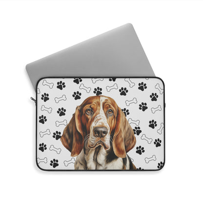 Basset Hound Laptop Sleeve