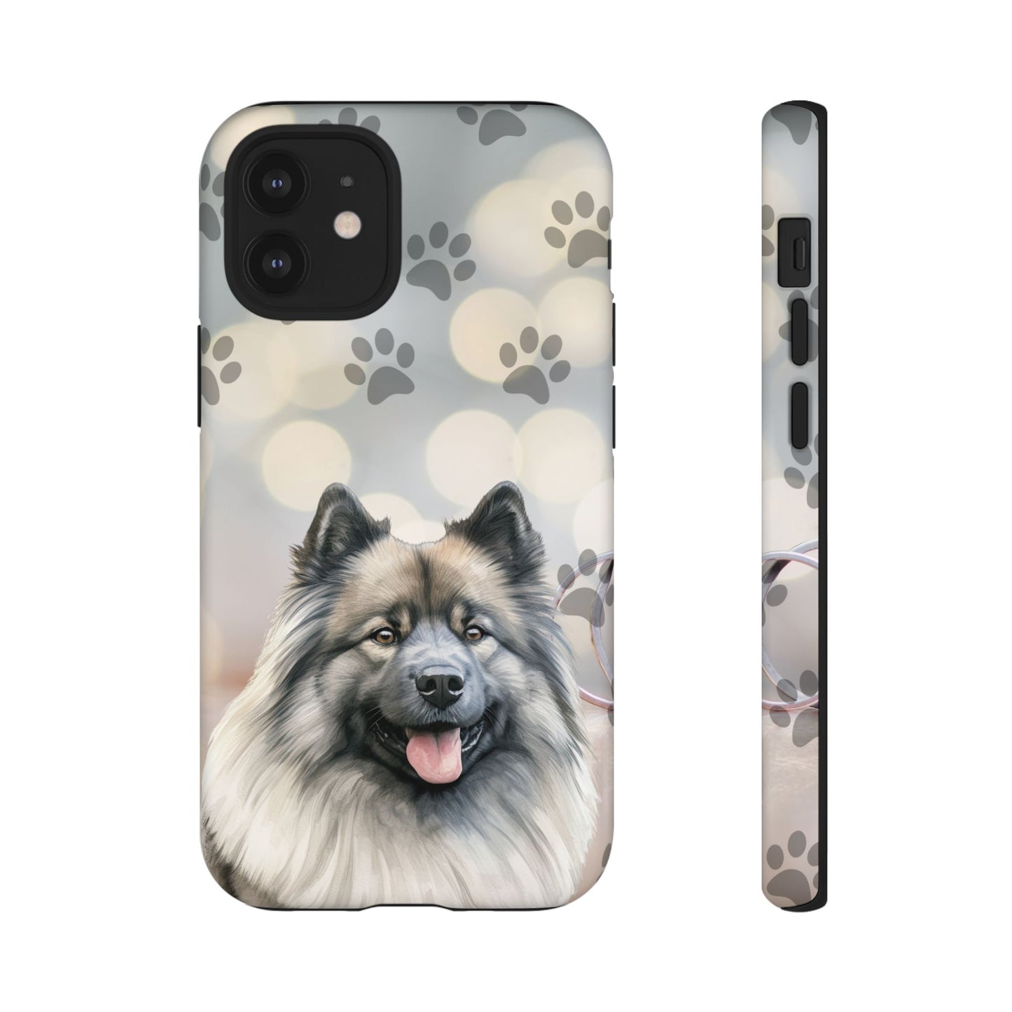 Keeshond Phone Case by Tough Cases ( Apple iPhone, Samsung Galaxy, and Google Pixel)
