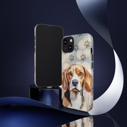 Beagle Phone Case by Tough Cases (Apple iPhone, Samsung Galaxy, and Google Pixel) Beagle