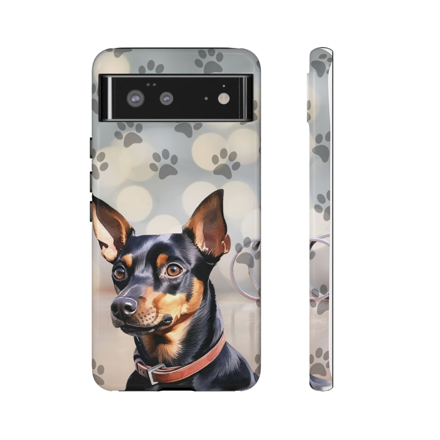 Miniature Pinscher by Tough Cases (Apple iPhone, Samsung Galaxy, and Google Pixel)
