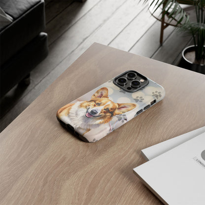Pembroke Welsh Dog by Tough Cases (Apple iPhone, Samsung Galaxy, and Google Pixel)