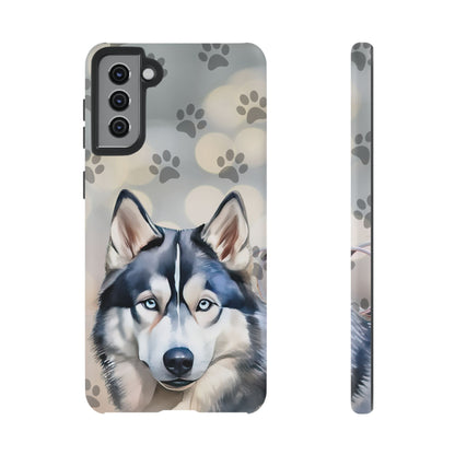 Siberian Husky Phone Cases by Tough Cases (Apple iPhone, Samsung Galaxy, and Google Pixel)