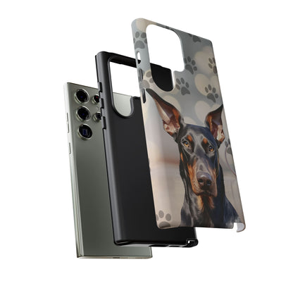 Doberman Phone Case by Tough Cases (Apple iPhone, Samsung Galaxy, and Google Pixel)