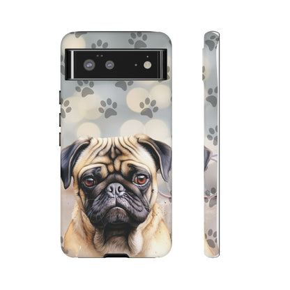 Pug Phone Case by Tough Cases (Apple iPhone, Samsung Galaxy, and Google Pixel)