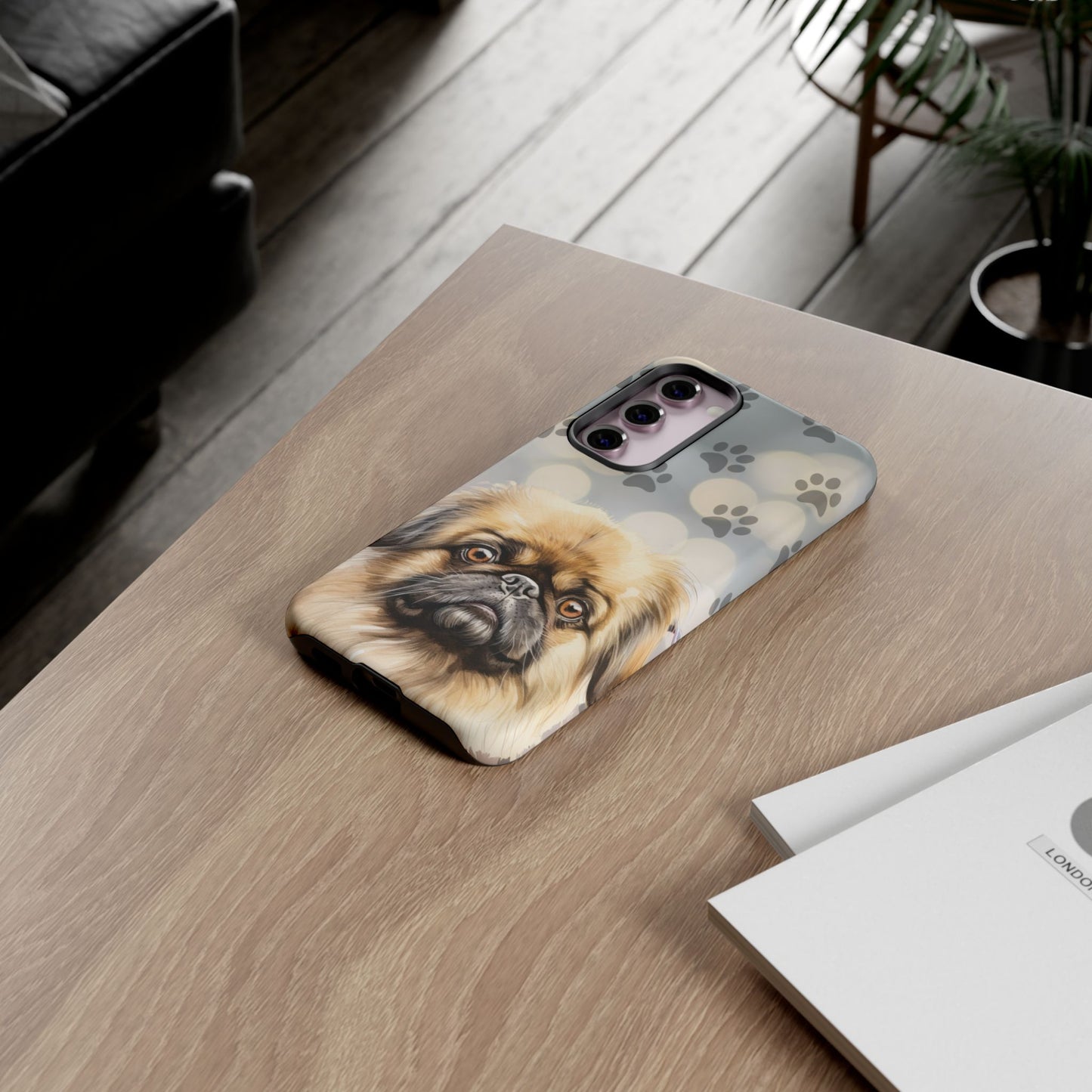 Pekingese by Tough Cases (Apple iPhone, Samsung Galaxy, and Google Pixel devices)