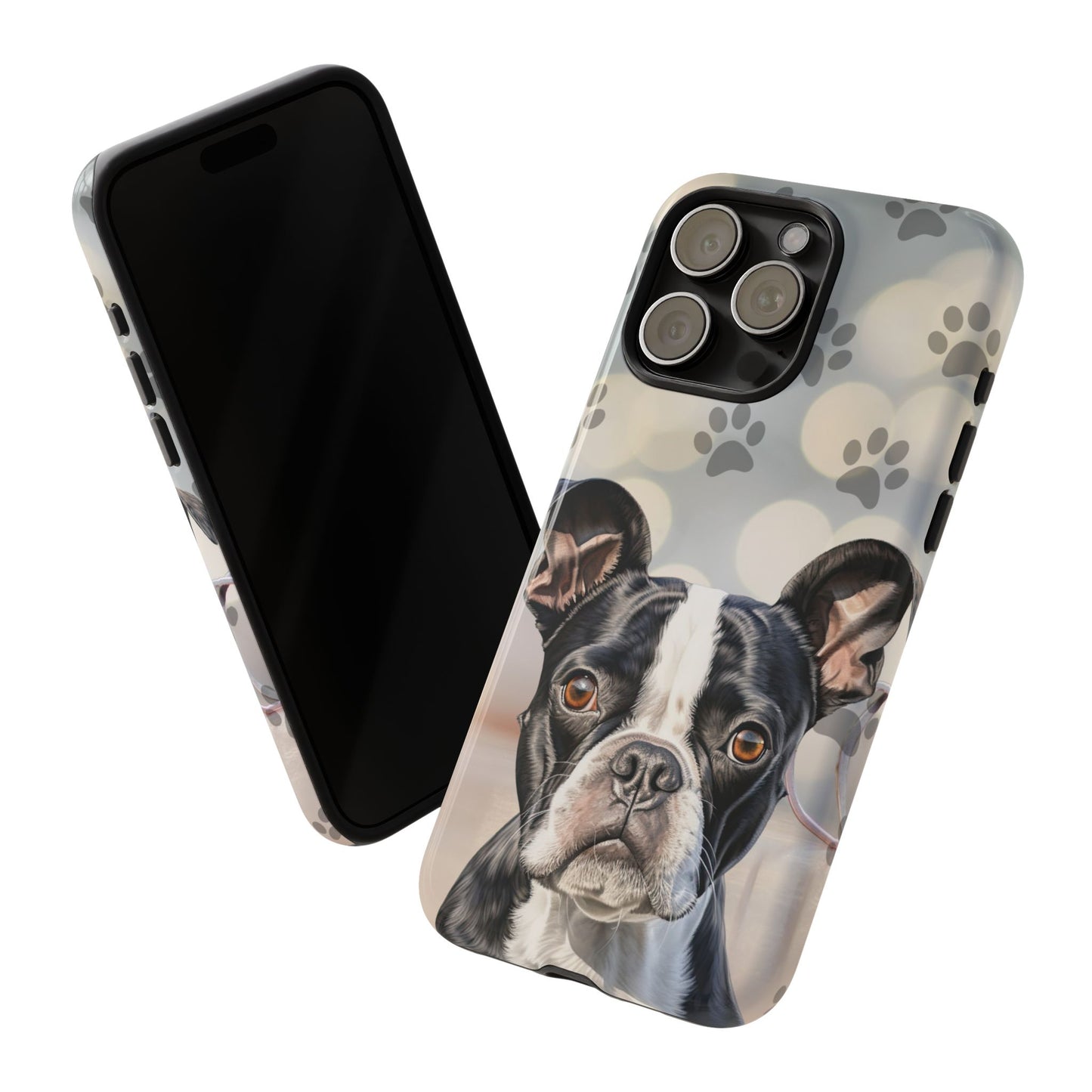 Boston Terrier Phone Case by Tough Cases (Apple iphone, Samsung galaxy, Google Pixel) Boston Terrier