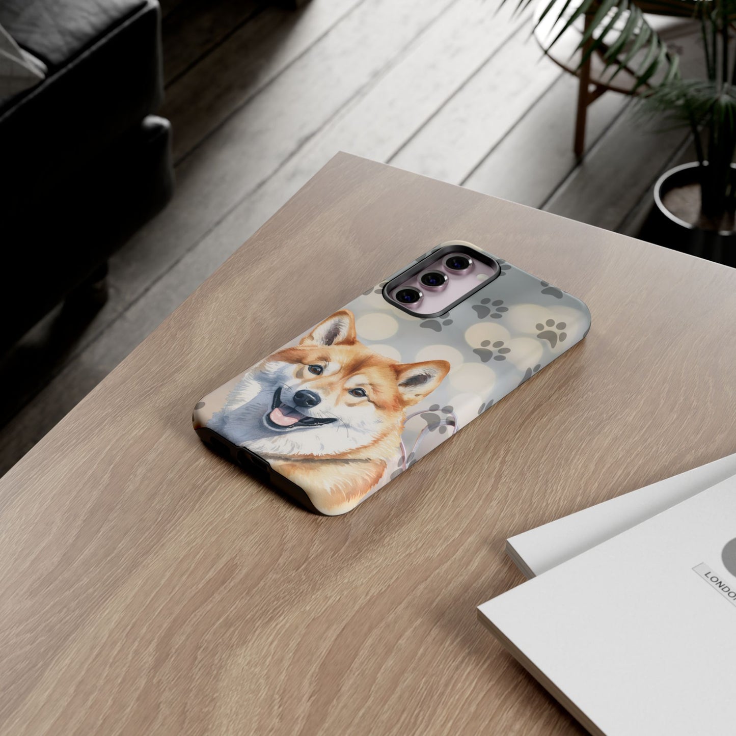 Shiba Inu Phone Case by Tough Cases (Apple iPhone, Samsung Galaxy, and Google Pixel)