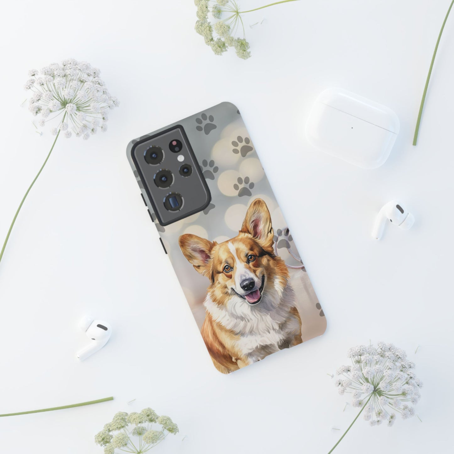 Pembroke Welsh Dog by Tough Cases (Apple iPhone, Samsung Galaxy, and Google Pixel)
