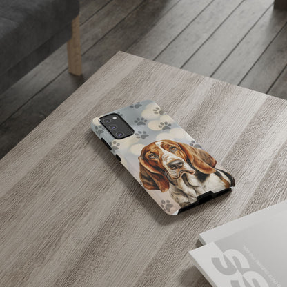 Basset Hound Phone Case by Tough Cases (Apple iPhone, Samsung Galaxy, and Google Pixel)