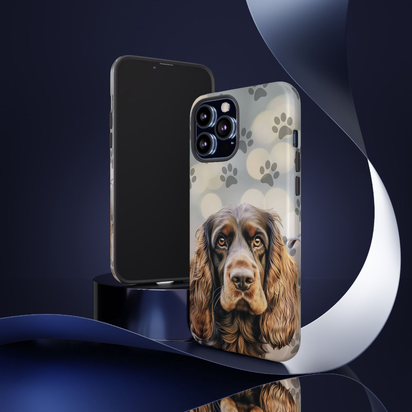 English Cocker Spaniel Phone Case by Tough Cases (Apple iPhone, Samsung Galaxy, and Google Pixel)