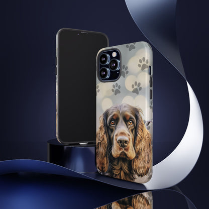 English Cocker Spaniel Phone Case by Tough Cases (Apple iPhone, Samsung Galaxy, and Google Pixel)