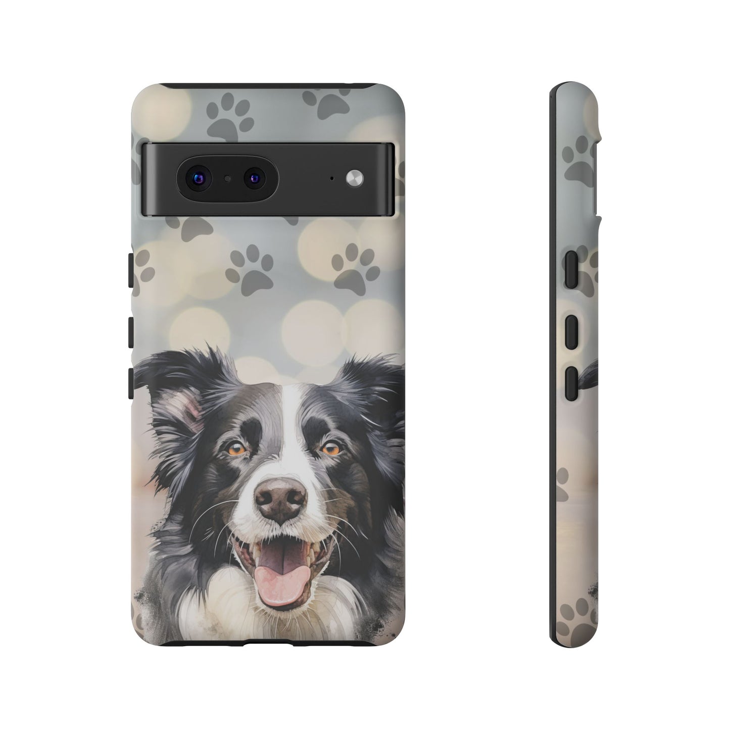 Border Collie Phone Case by Tough Cases (Apple iPhone, Samsung Galaxy, and Google Pixel)