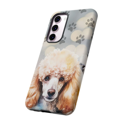 Poodle Phone Case by Tough Cases (Apple iPhone, Samsung Galaxy, and Google Pixel )