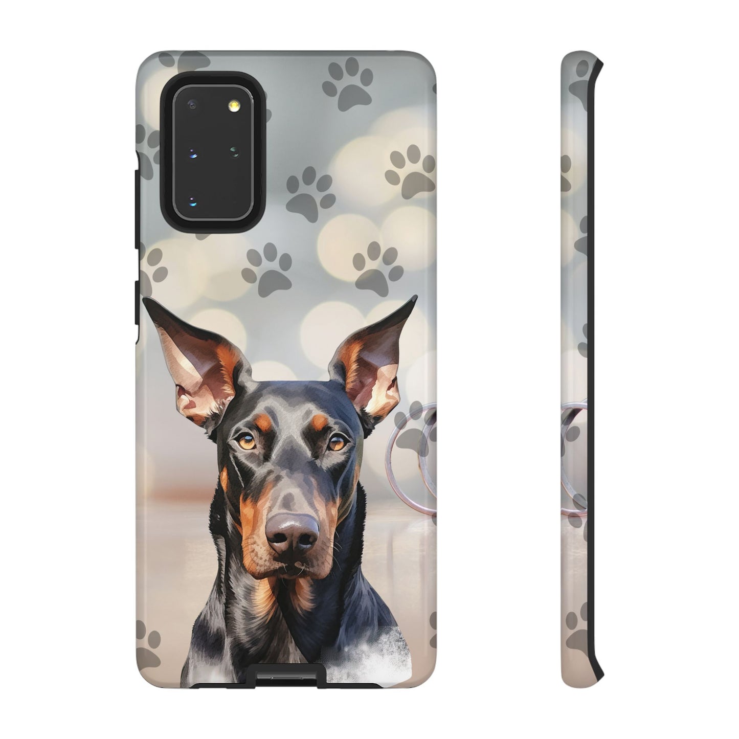 Doberman Phone Case by Tough Cases (Apple iPhone, Samsung Galaxy, and Google Pixel)
