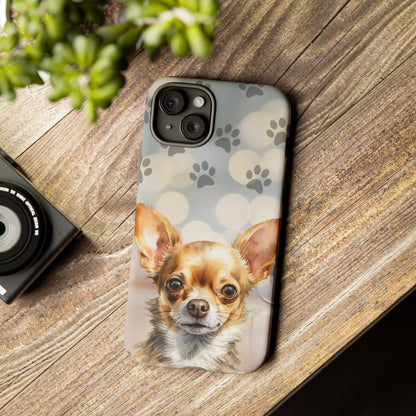 Chihuahua phone case by Tough Cases (Apple iPhone, Samsung Galaxy, and Google Pixel)