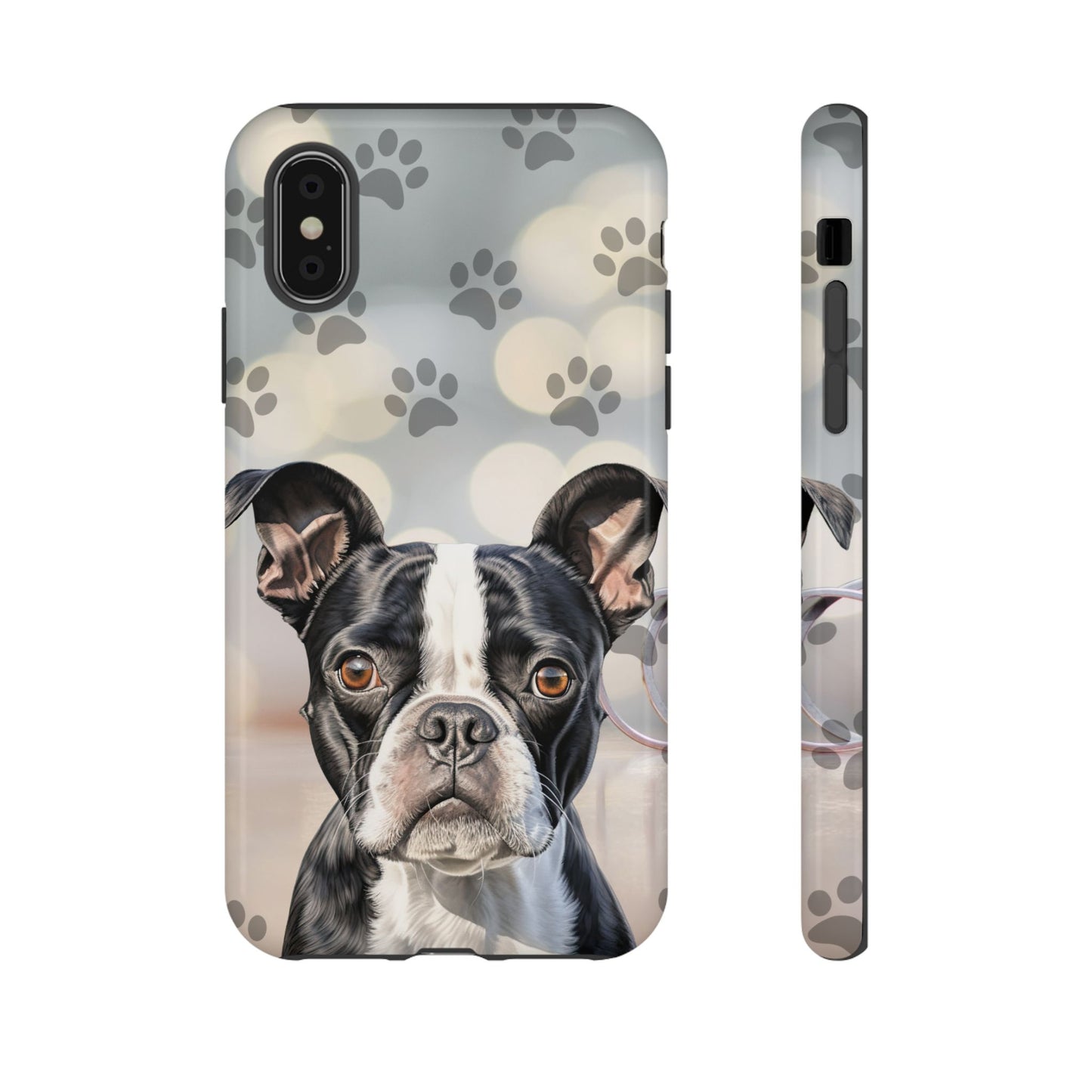 Boston Terrier Phone Case by Tough Cases (Apple iphone, Samsung galaxy, Google Pixel) Boston Terrier
