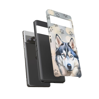 Siberian Husky Phone Cases by Tough Cases (Apple iPhone, Samsung Galaxy, and Google Pixel)