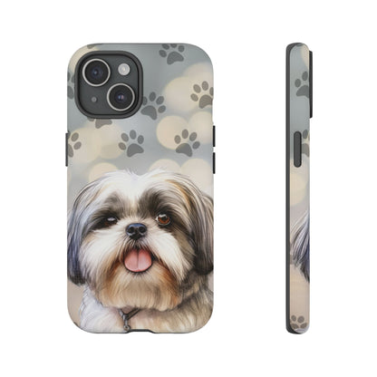 Shih Tzu iPhone 15 Case by Tough Cases (iPhone 15, Pro, Plus and Pro Max)