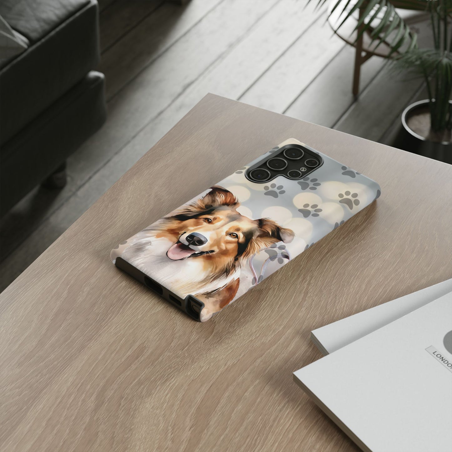 Collie Phone Case by Tough Cases (Apple iPhone, Samsung Galaxy, and Google Pixel)