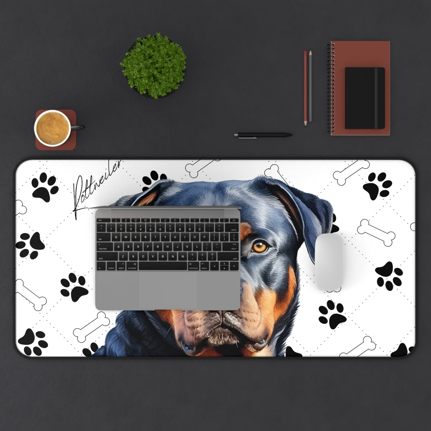 Rottweiler Desk Mat