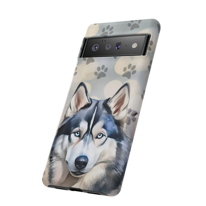 Siberian Husky Phone Cases by Tough Cases (Apple iPhone, Samsung Galaxy, and Google Pixel)