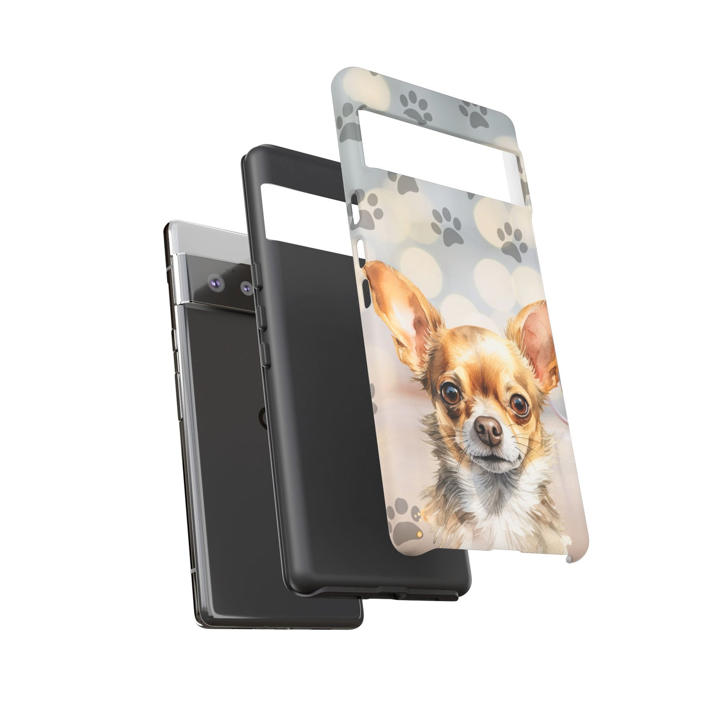 Chihuahua phone case by Tough Cases (Apple iPhone, Samsung Galaxy, and Google Pixel)
