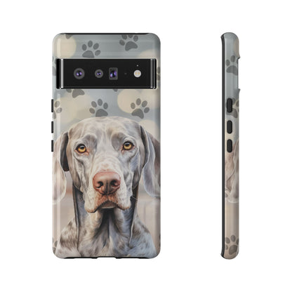 Weimaraner Phone Case by Tough Cases (Apple iPhone, Samsung Galaxy, and Google Pixel)