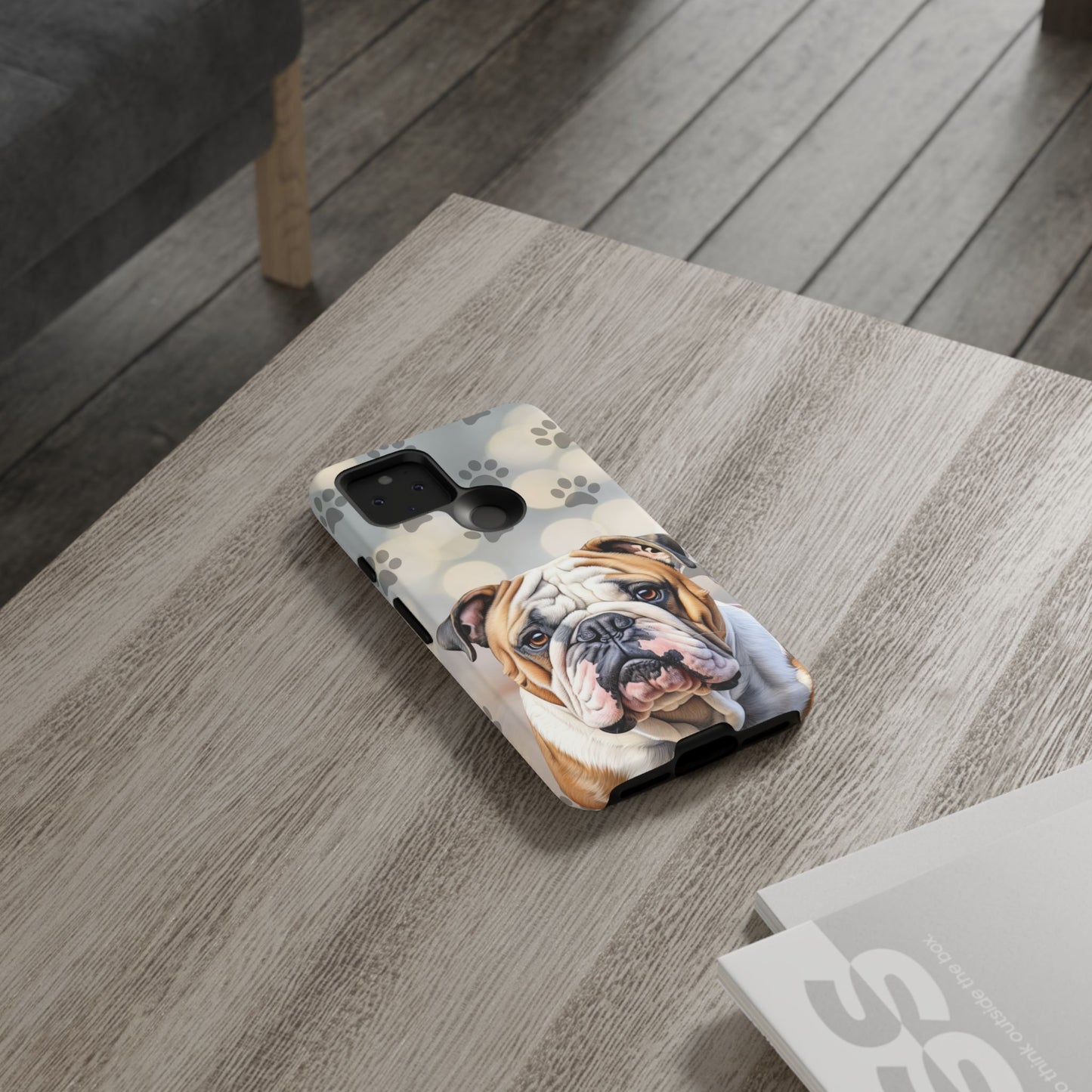 Bull Dog Phone Case by Tough Cases (Apple iPhone, Samsung Galaxy, and Google Pixel)