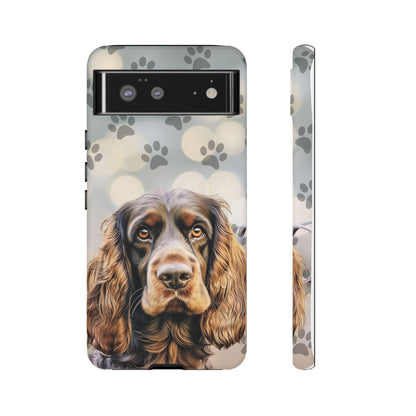 English Cocker Spaniel Phone Case by Tough Cases (Apple iPhone, Samsung Galaxy, and Google Pixel)