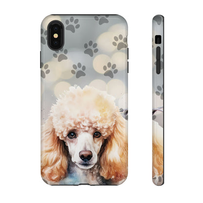 Poodle Phone Case by Tough Cases (Apple iPhone, Samsung Galaxy, and Google Pixel )