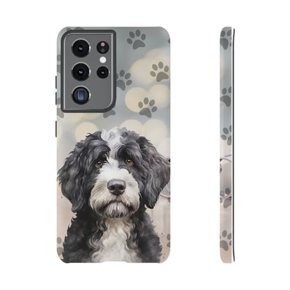 Portuguese Water Dog by Tough Cases (Apple iPhone, Samsung Galaxy, and Google Pixel)