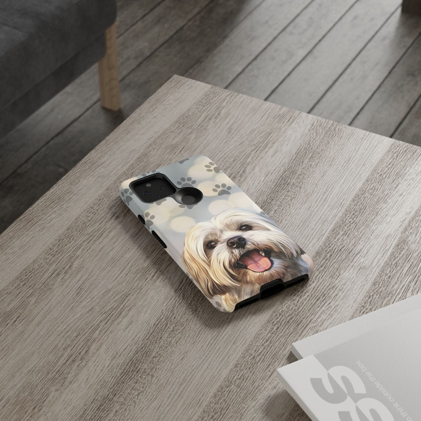 Lhasa Apso Phone Case by Tough Cases (Apple iPhone, Samsung Galaxy, and Google Pixel)