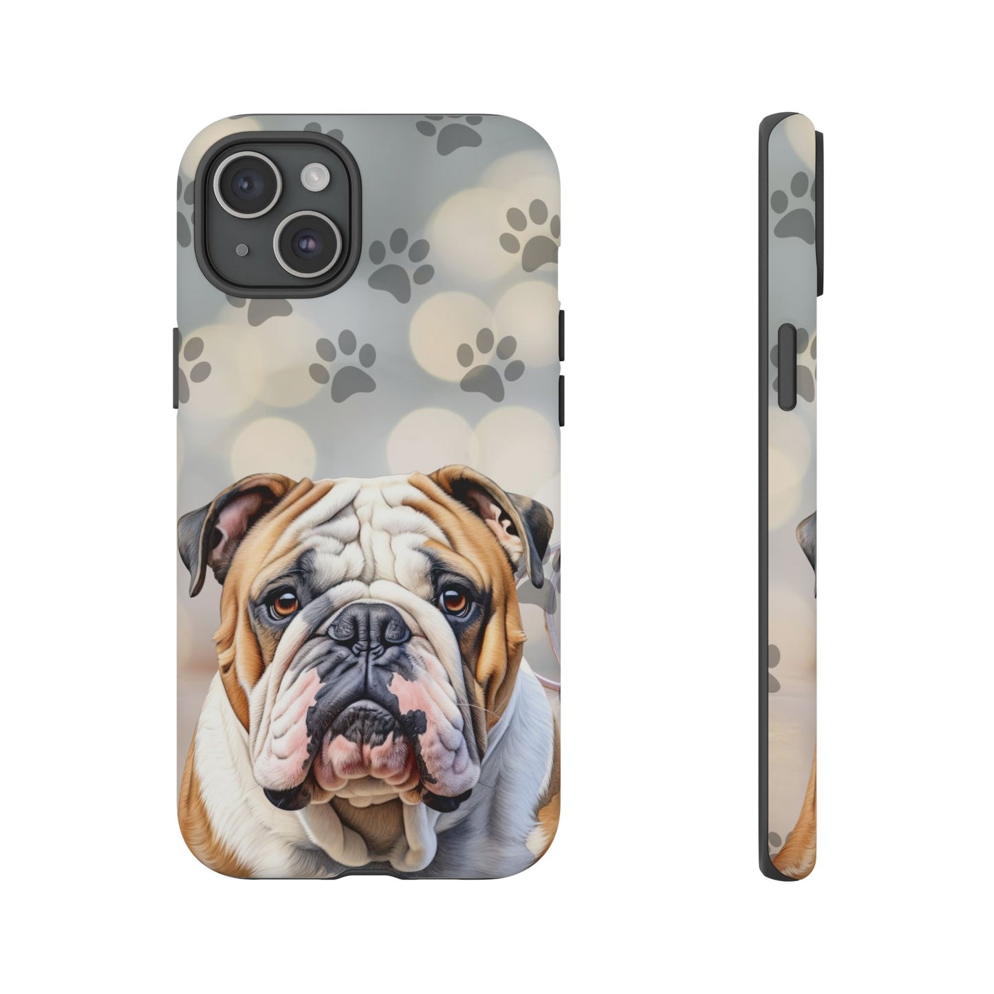 Bull Dog Phone Case by Tough Cases (Apple iPhone, Samsung Galaxy, and Google Pixel)