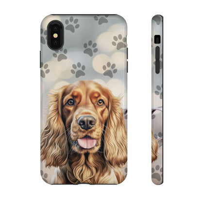 Cocker Spaniel Phone Case by Tough Cases (Apple iPhone, Samsung Galaxy, and Google Pixel)
