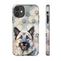 Norwegian Elkhound by Tough Cases (Apple iPhone, Samsung Galaxy, and Google Pixel)