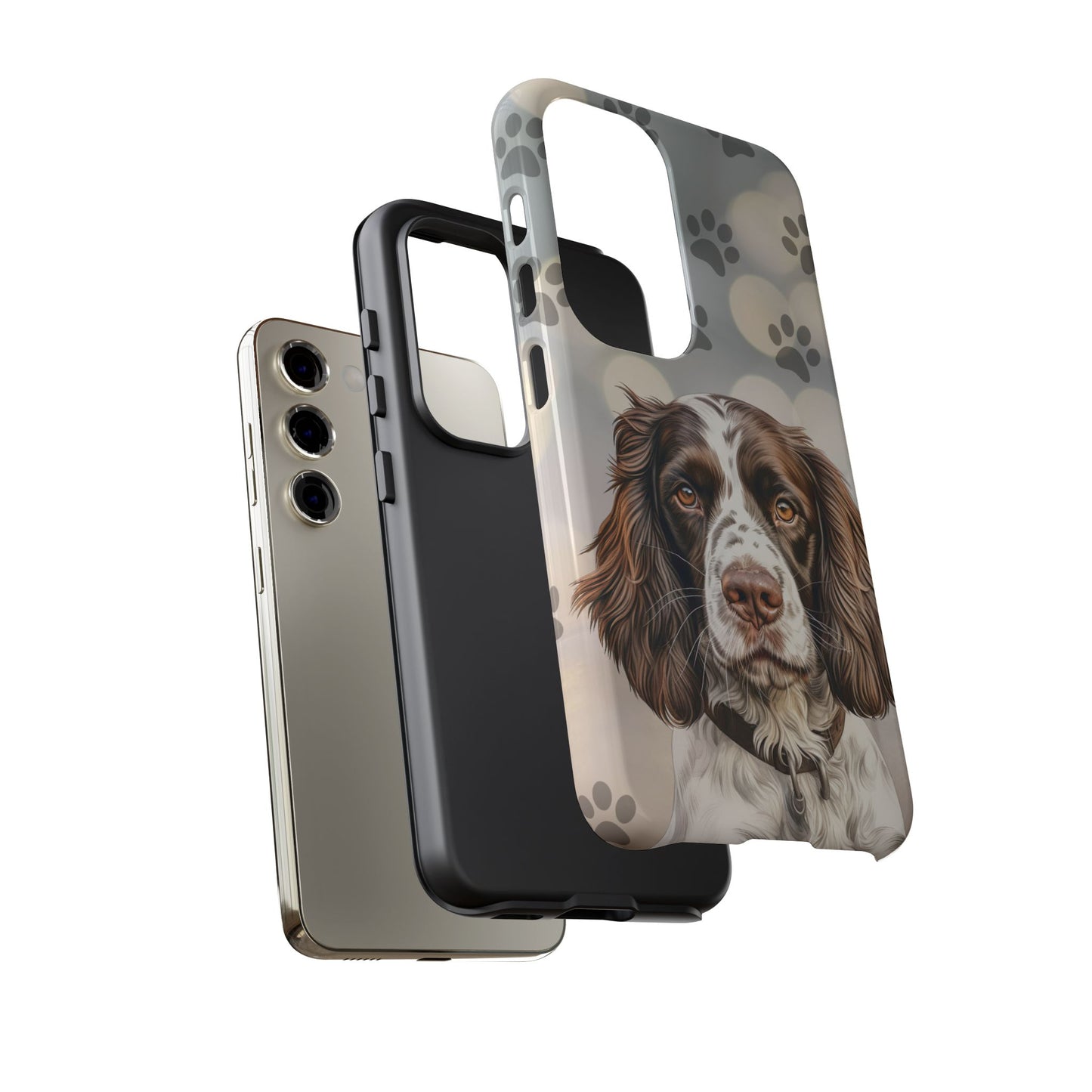 English Springer Spaniel Phone Case by Tough Cases (Apple iPhone, Samsung Galaxy, and Google Pixel)