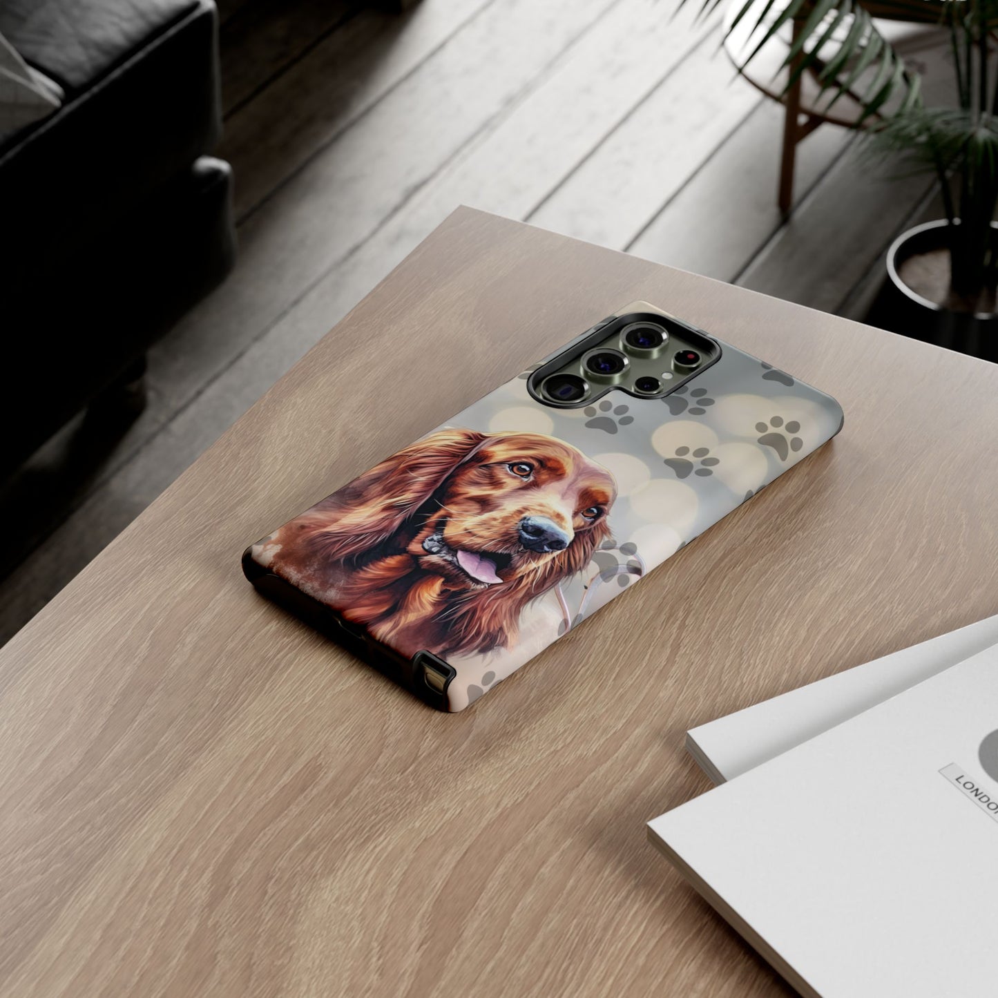 Irish Setter Phone Case by Tough Cases (Apple iPhone, Samsung Galaxy, and Google Pixel)