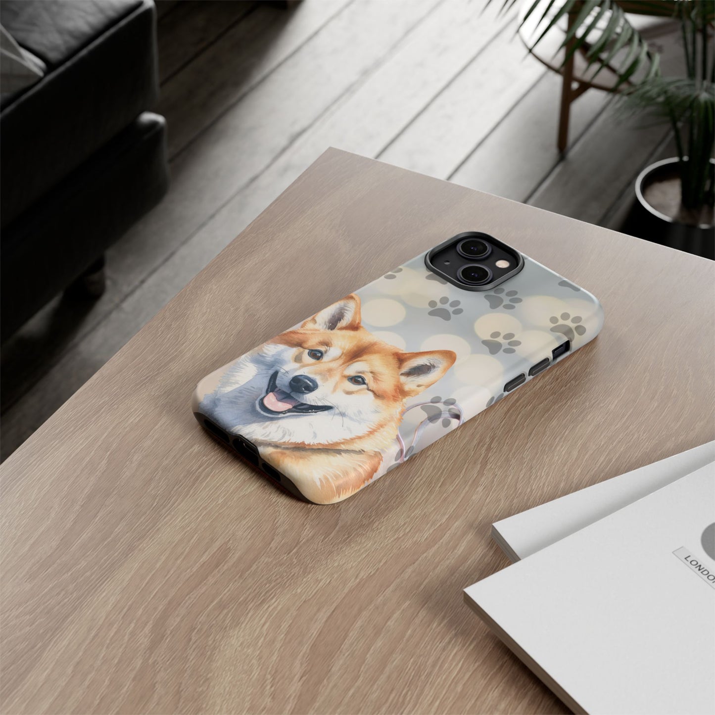 Shiba Inu Phone Case by Tough Cases (Apple iPhone, Samsung Galaxy, and Google Pixel)