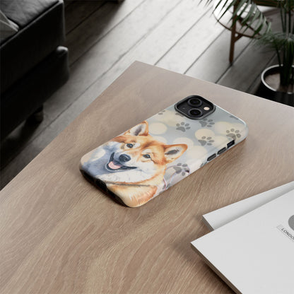 Shiba Inu Phone Case by Tough Cases (Apple iPhone, Samsung Galaxy, and Google Pixel)